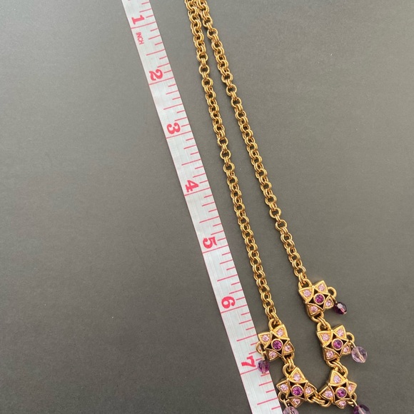 Swarovski Signed  necklace and bracelet set - Picture 10 of 11